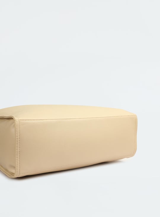 Women Solid Tote Bag