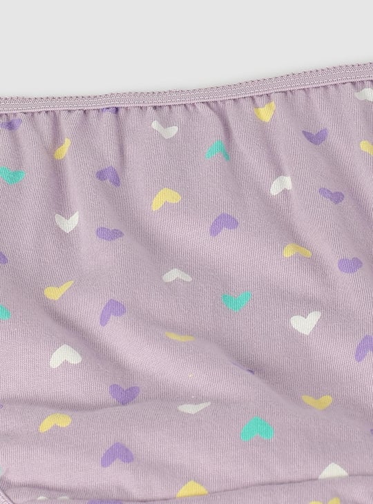 Girls Printed Panties - Pack of 3
