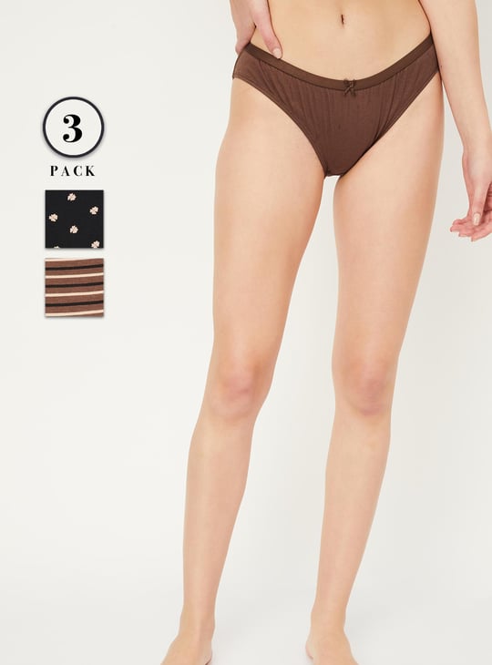 Women Assorted Bikini Panties - Pack of 3