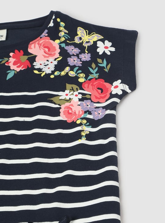 Girls Printed T-shirt and Leggings Set