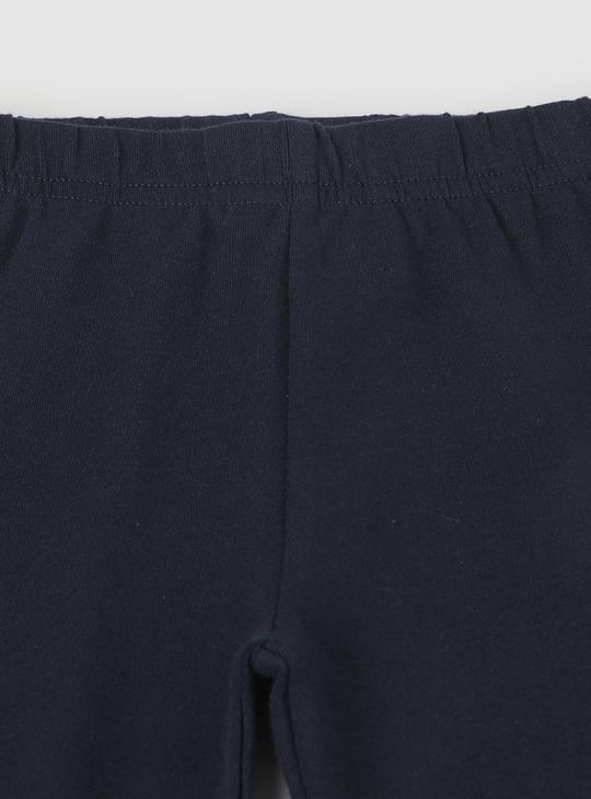 Girls Printed T-shirt and Leggings Set