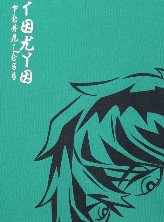 Boys Anime Printed T-shirt