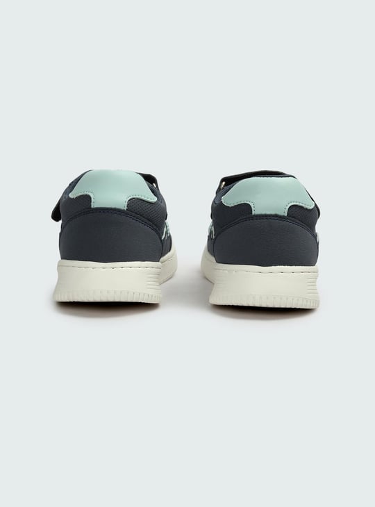 Boys Perforated Velcro Strap Sneakers