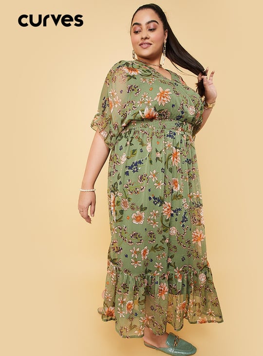 Women Printed Fit and Flare Dress