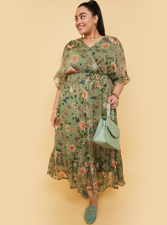 Women Printed Fit and Flare Dress