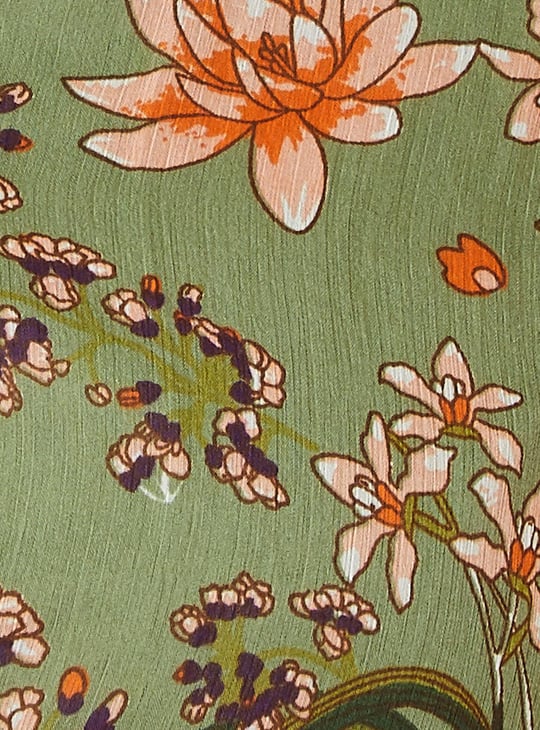 Women Printed Fit and Flare Dress