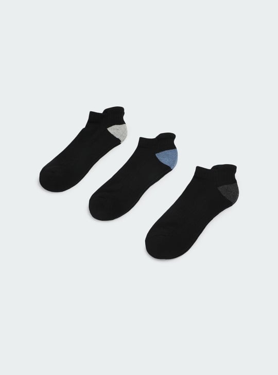 Women Colourblocked Ankle Length Socks - Pack of 3