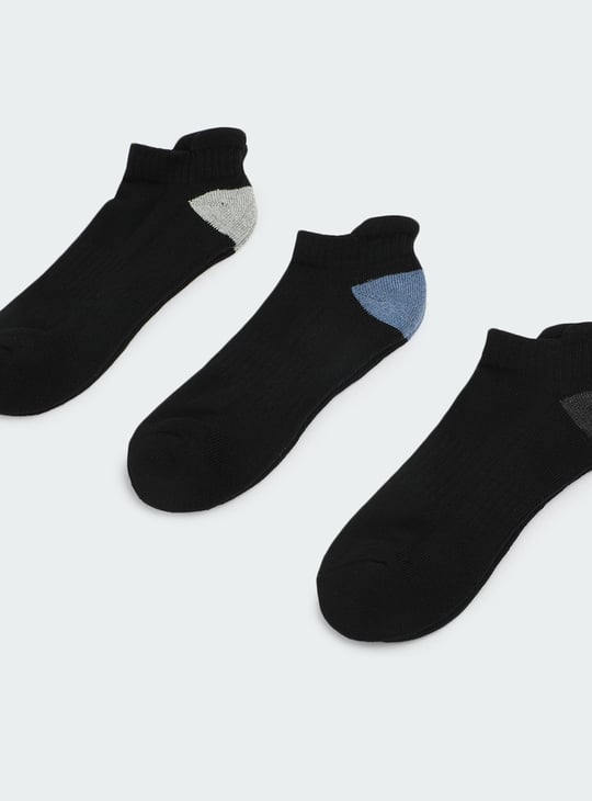 Women Colourblocked Ankle Length Socks - Pack of 3