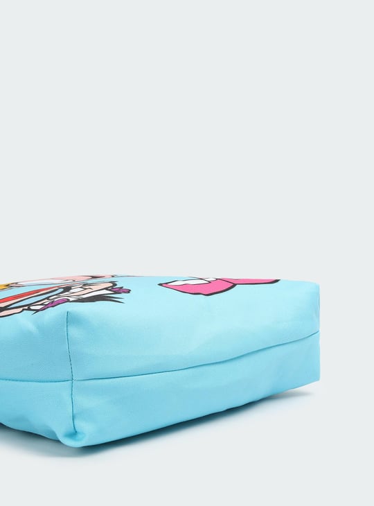 Women Dexter's Laboratory Printed Shopper Bag