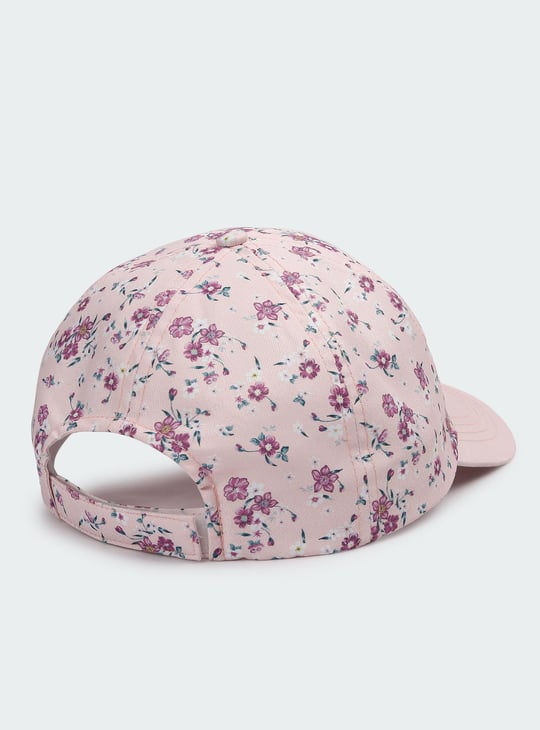 Women Floral Printed Baseball Cap