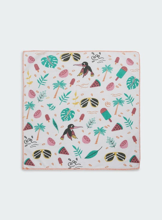 Kids Printed Handkerchief - Pack of 6