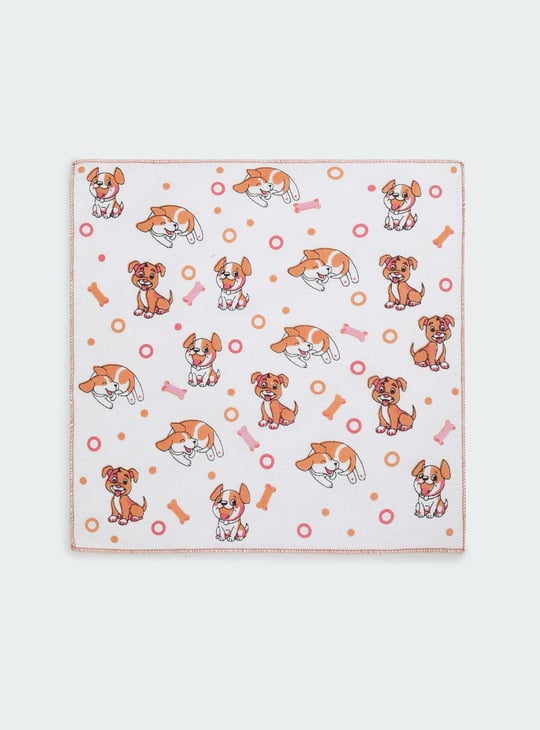 Kids Printed Handkerchief - Pack of 6