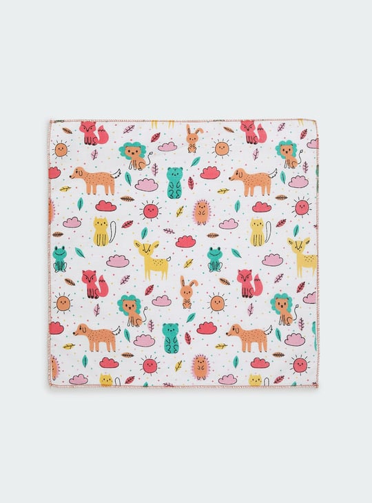 Kids Printed Handkerchief - Pack of 6