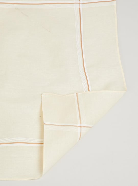 Men Solid Handkerchief- Pack of 3
