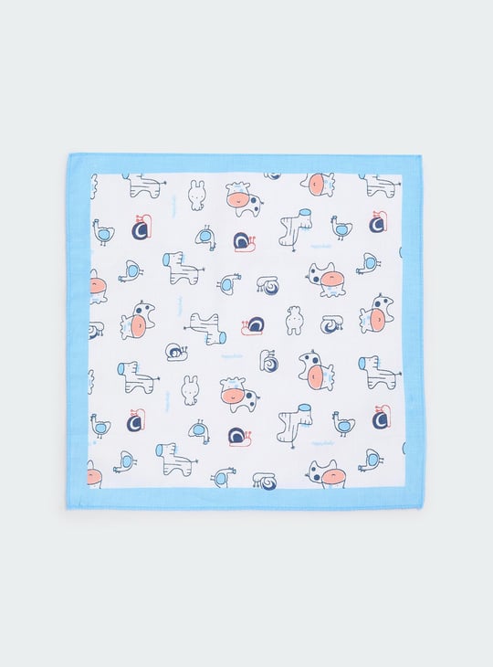 Boys Printed Handkerchief- Pack of 6