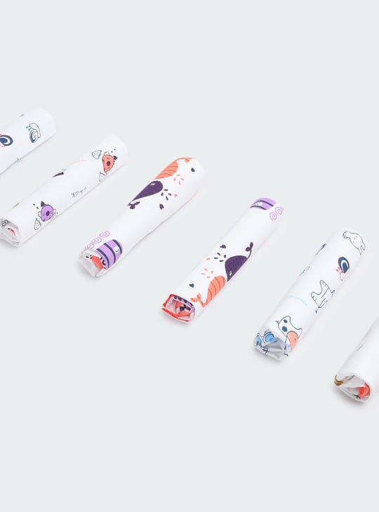 Boys Printed Handkerchief- Pack of 6
