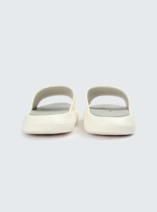 Men Solid Open-Toe Sliders