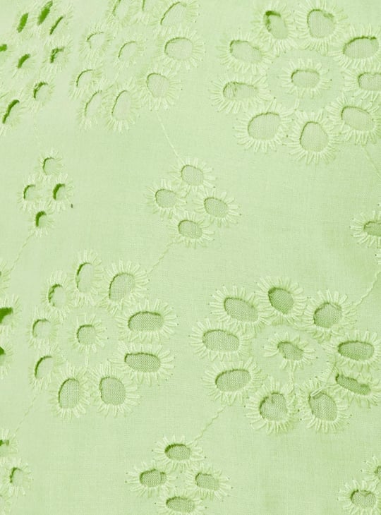 URB_N Women Schiffli Tiered Dress