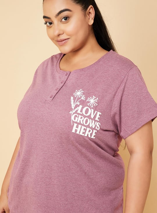 Women Printed PJ Set