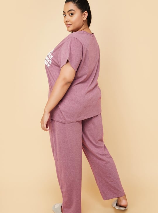 Women Printed PJ Set