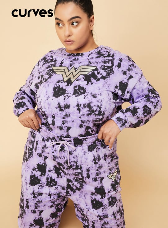 Women Tie & Dye Wonder Woman T-shirt