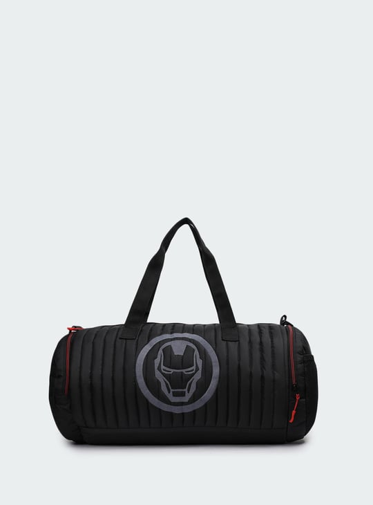Men Ironman Printed Gym Bag