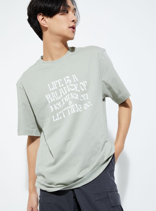 URB_N Men Regular Fit Graphic T-shirt