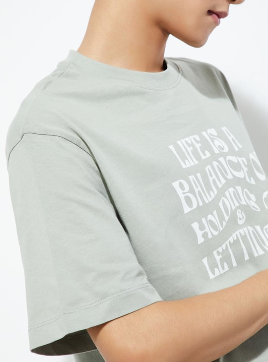 URB_N Men Regular Fit Graphic T-shirt