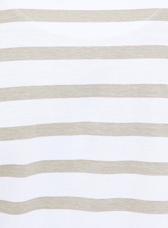 URB_N Men Slim Fit Striped T-shirt