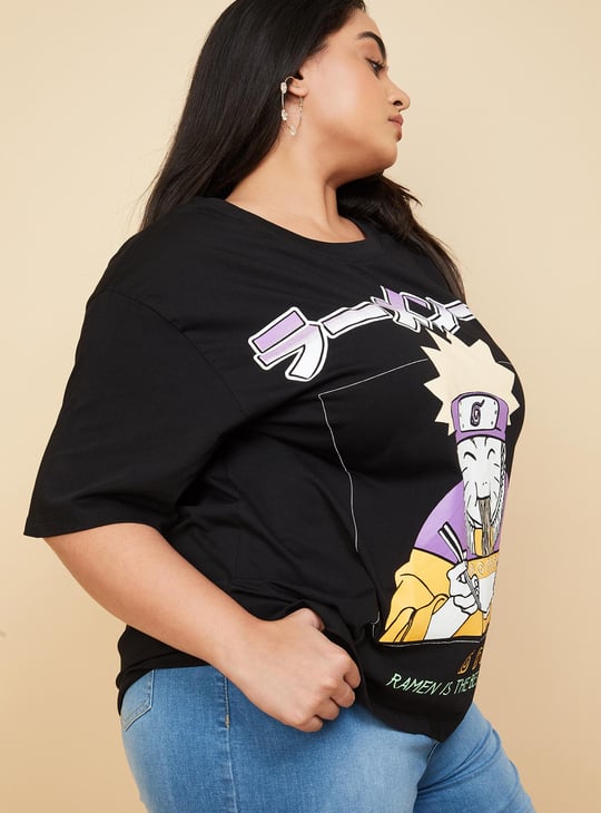 Women Naruto Printed T-shirt