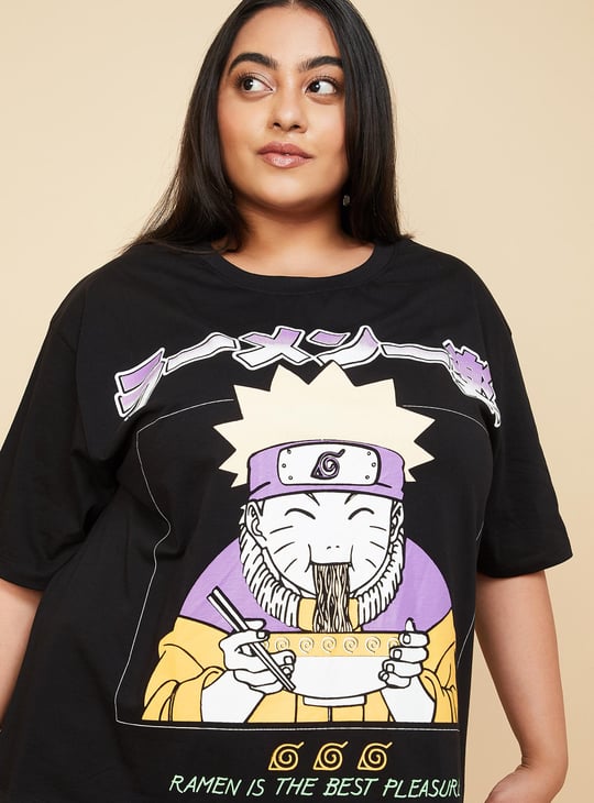Women Naruto Printed T-shirt