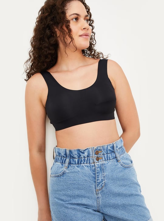 Women Padded Non-Wired Sports Bra