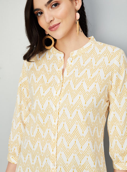 Women Printed Short Kurti