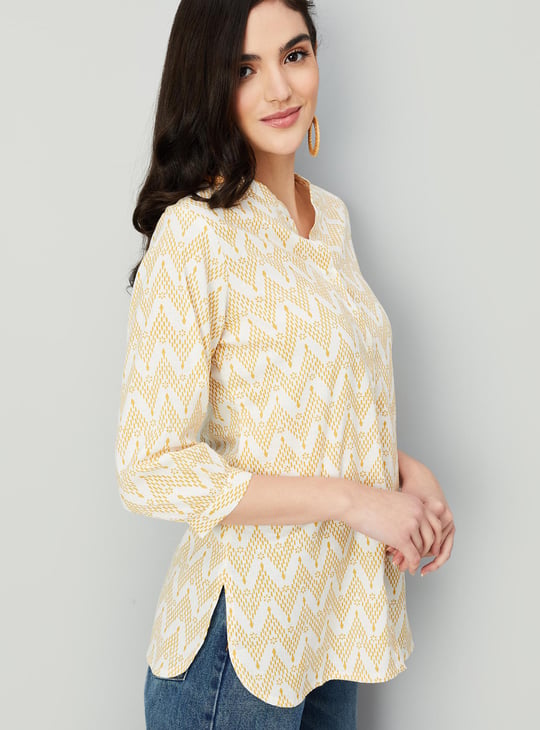 Women Printed Short Kurti