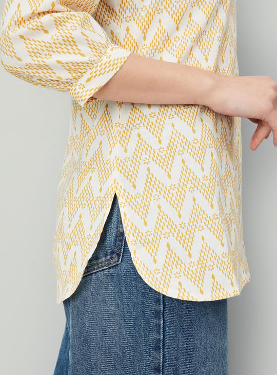 Women Printed Short Kurti