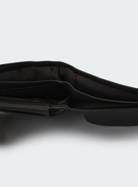 Men Solid Two Fold Wallet