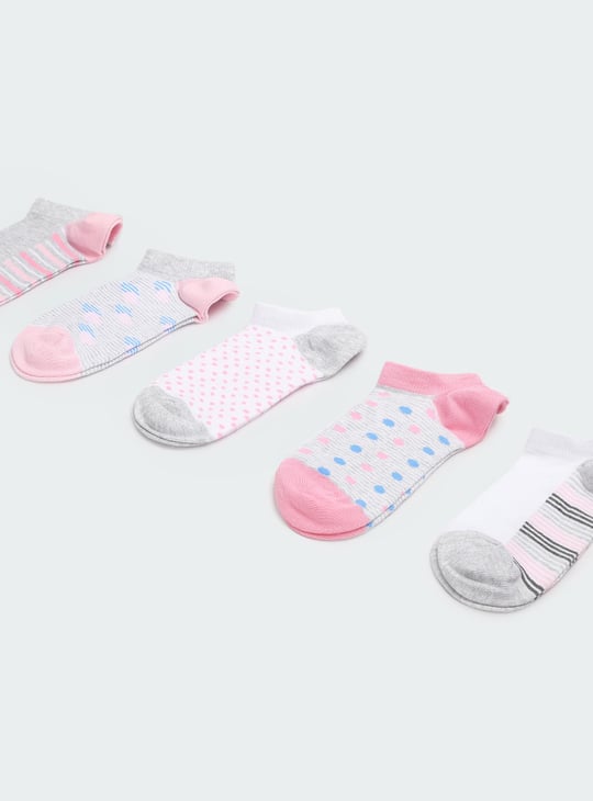 Women Assorted Ankle Length Socks - Pack of 5