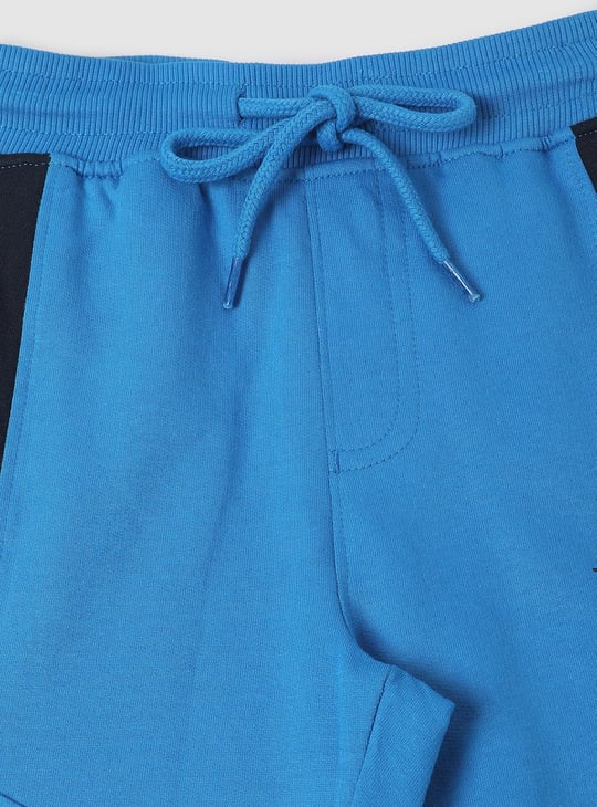 Boys Colourblocked Knit Shorts