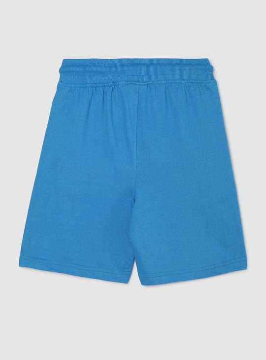 Boys Colourblocked Knit Shorts
