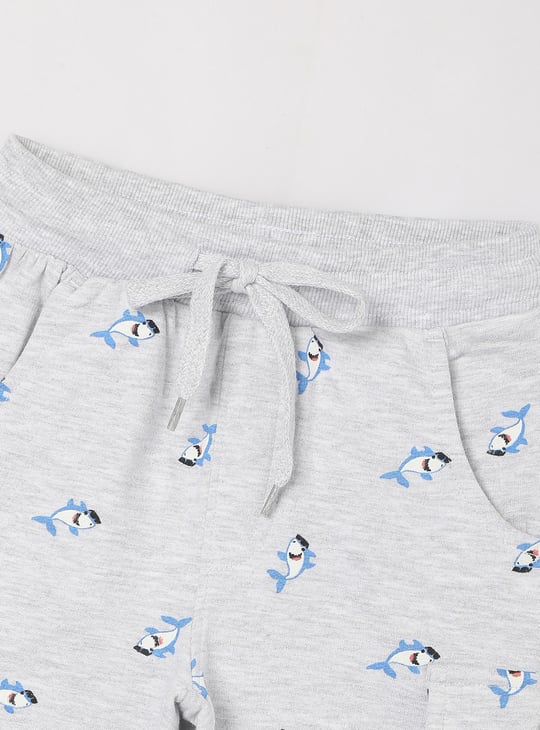 Boys Printed Elasticated Shorts