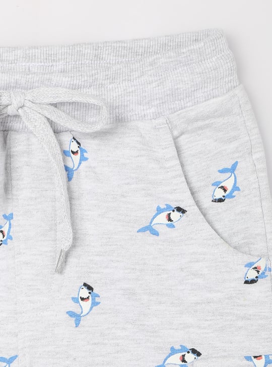 Boys Printed Elasticated Shorts
