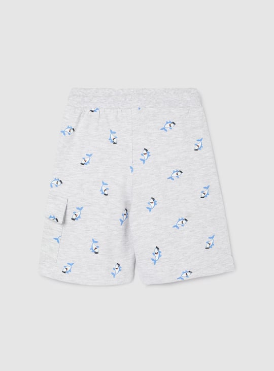 Boys Printed Elasticated Shorts