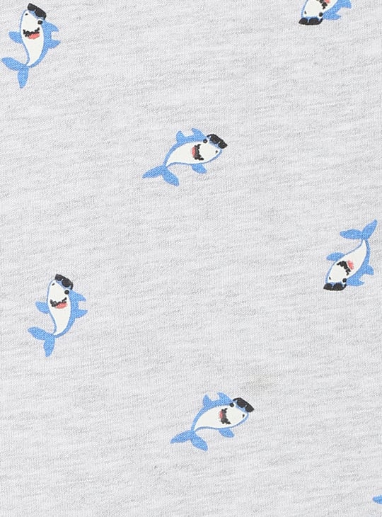 Boys Printed Elasticated Shorts