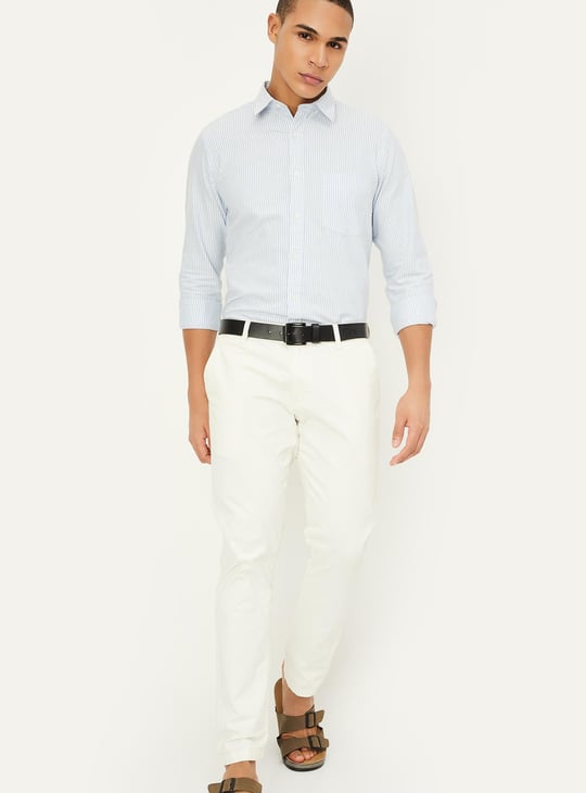 Men Striped Regular Fit Casual Shirt