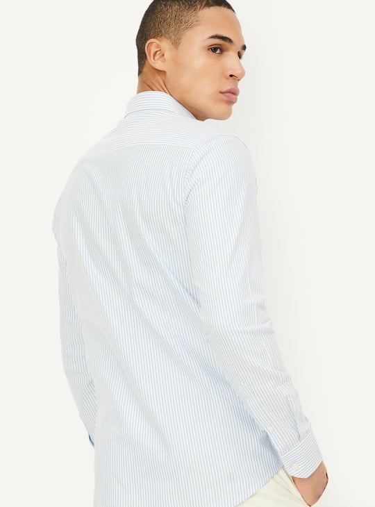Men Striped Regular Fit Casual Shirt