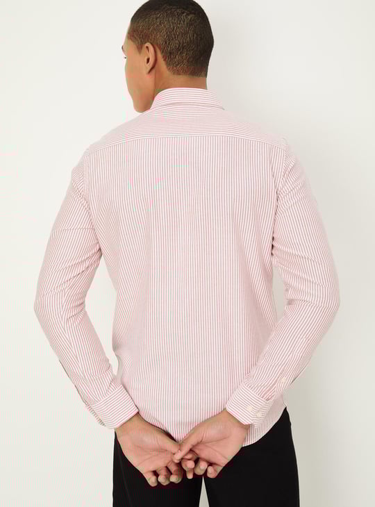 Men Striped Regular Fit Casual Shirt