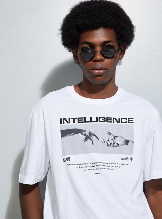 URB_N Men Regular Fit Graphic T-shirt