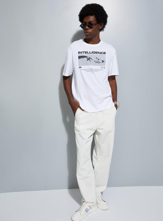 URB_N Men Regular Fit Graphic T-shirt