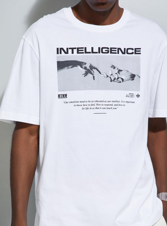 URB_N Men Regular Fit Graphic T-shirt