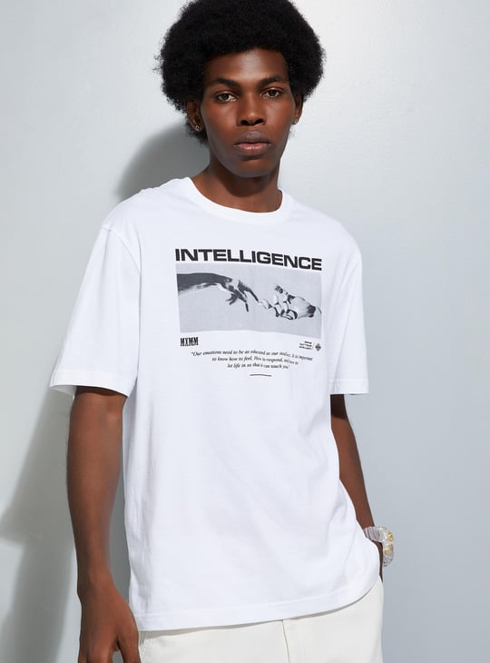 URB_N Men Regular Fit Graphic T-shirt